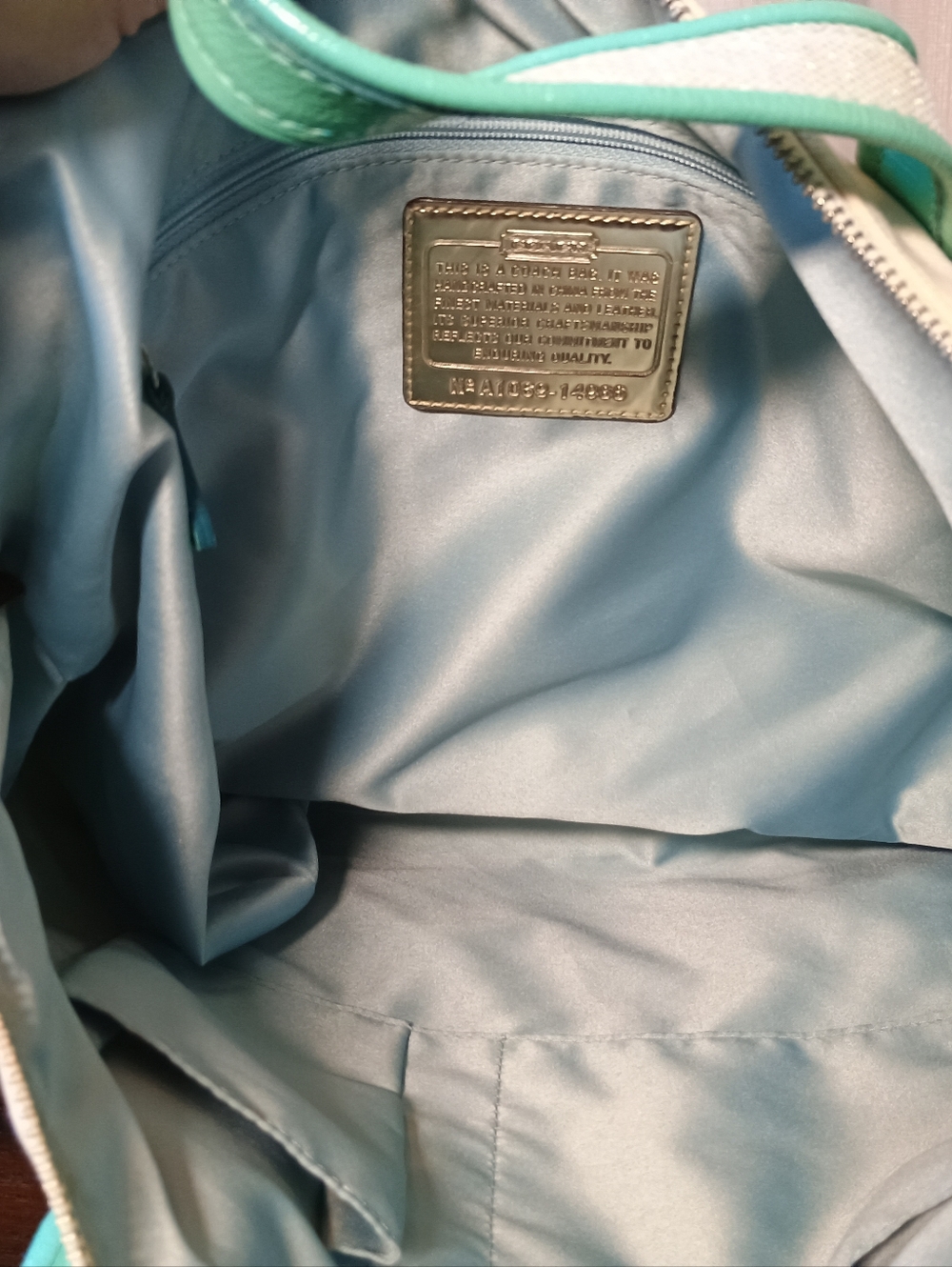 Coach Poppy Is A Girl Tote - Picture 8 of 9